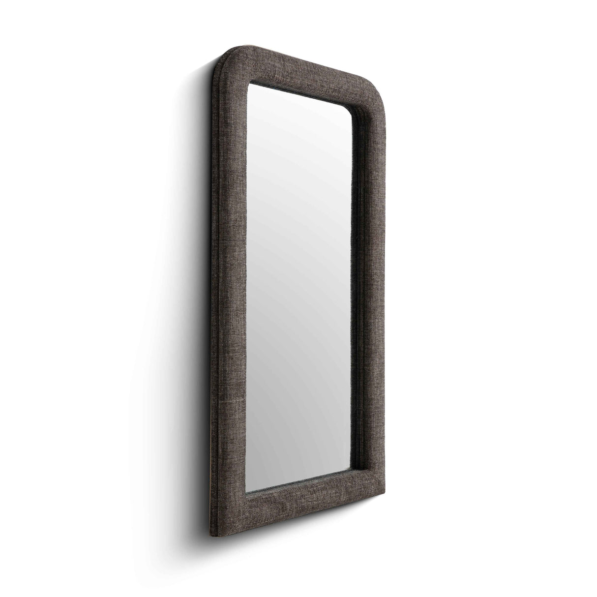 Heidi 43"X78" Upholstered Oversized Floor Mirror by TOV Furniture at Eve Furniture