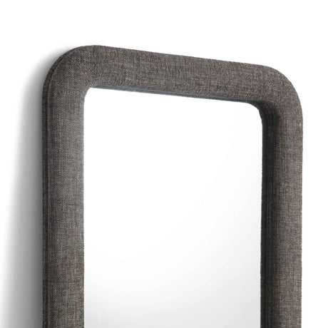 Heidi 43"X78" Upholstered Oversized Floor Mirror by TOV Furniture at Eve Furniture