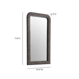 Heidi 43"X78" Upholstered Oversized Floor Mirror by TOV Furniture at Eve Furniture