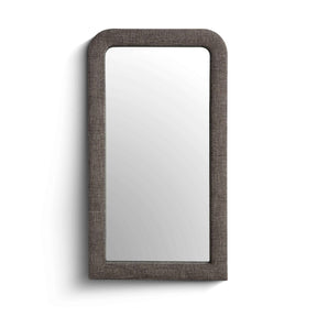 Heidi 43"X78" Upholstered Oversized Floor Mirror by TOV Furniture at Eve Furniture