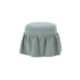 Heidi Light Blue Storage Ottoman by Moe's Home at Eve Furniture