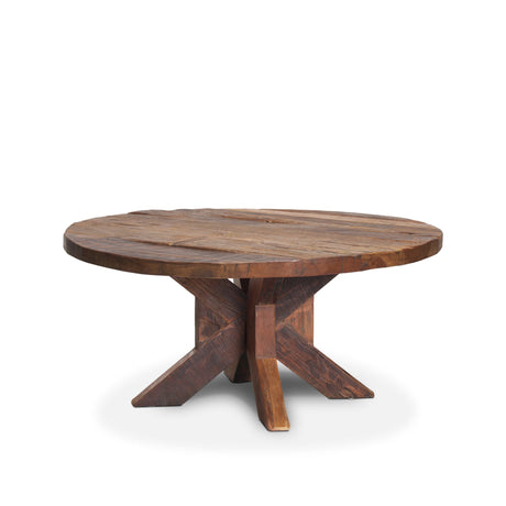 Heidi Reclaimed Brown Wooden Coffee Table by Mercana at Eve Furniture