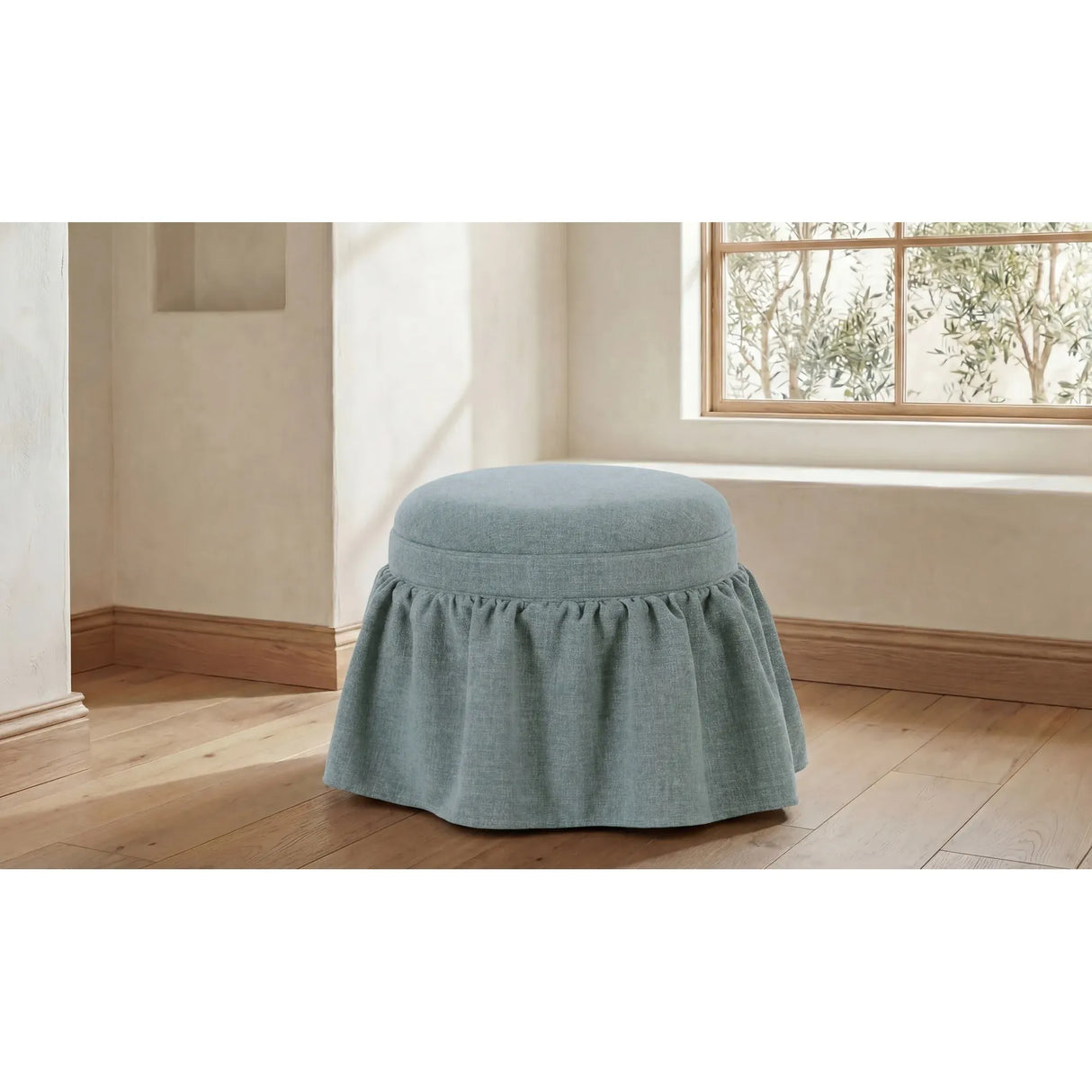 Heidi Storage Ottoman by Moe's Home at Eve Furniture