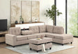 Heights Reversible Sectional & Storage Ottoman by Happy Homes at Eve Furniture