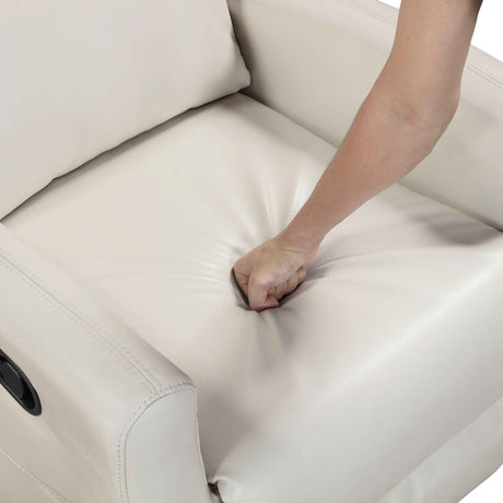 Heisley Beige 3-Piece Reclining Living Room Set by Homelegance at Eve Furniture