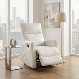 Heisley Beige 3-Piece Reclining Living Room Set by Homelegance at Eve Furniture