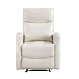 Heisley Beige Reclining Chair by Homelegance at Eve Furniture