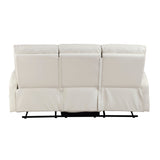 Heisley Beige Reclining Living Room Set by Homelegance at Eve Furniture