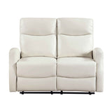 Heisley Beige Reclining Living Room Set by Homelegance at Eve Furniture