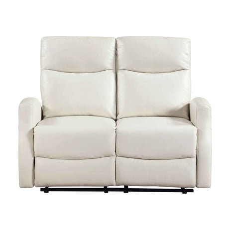 Heisley Beige Reclining Living Room Set by Homelegance at Eve Furniture