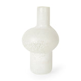 Heket Tall White Glass Vase by Mercana at Eve Furniture