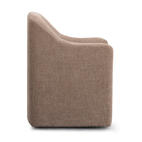 Helena Tall Textured Weave Performance Fabric Dining Chair by TOV Furniture at Eve Furniture