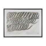 Helical by Mercana Studio Hand-Embellished Textured Framed Canvas Artwork by Mercana at Eve Furniture