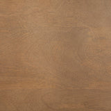 Helios II Rectangular Brown Raised Edge Top Console Table by Mercana at Eve Furniture