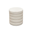 Helix Ivory Boucle Ottoman by Diamond Sofa at Eve Furniture