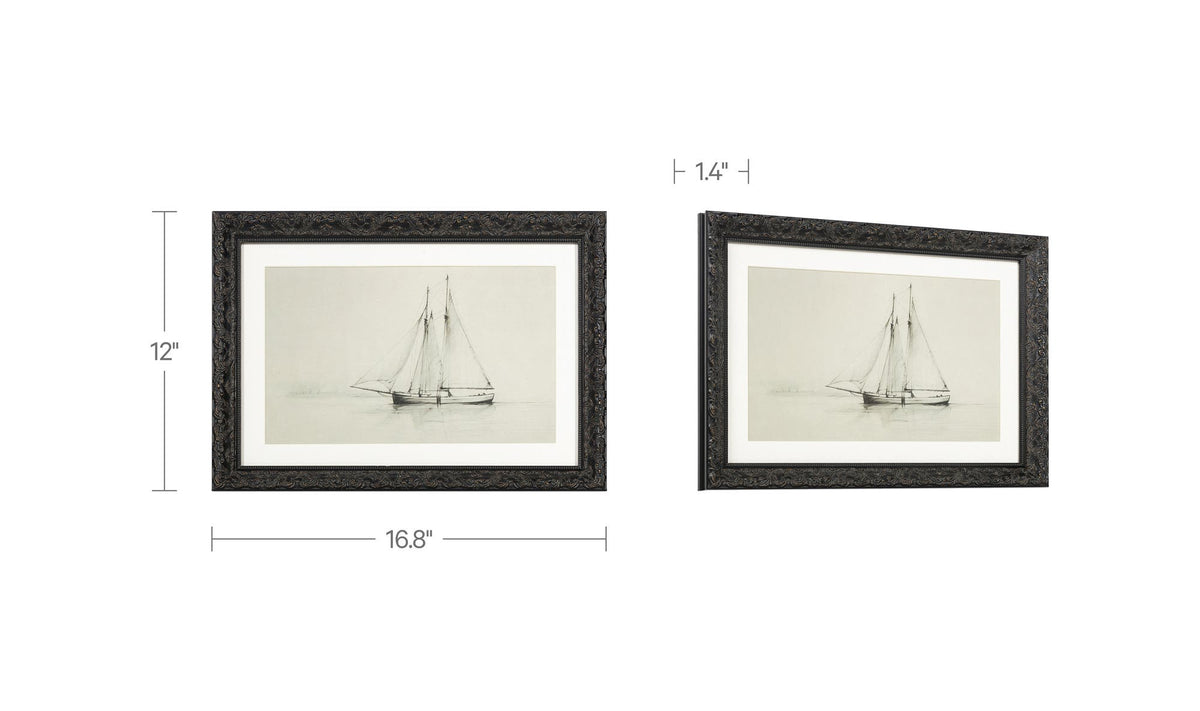 Helm Framed Print With Glass by Moe's Home at Eve Furniture