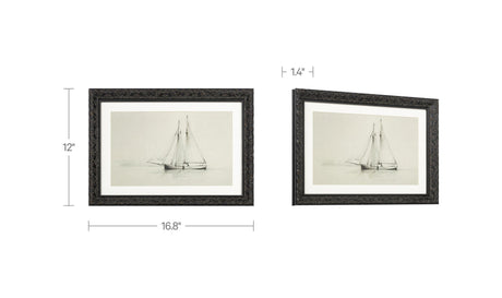 Helm Framed Print With Glass by Moe's Home at Eve Furniture