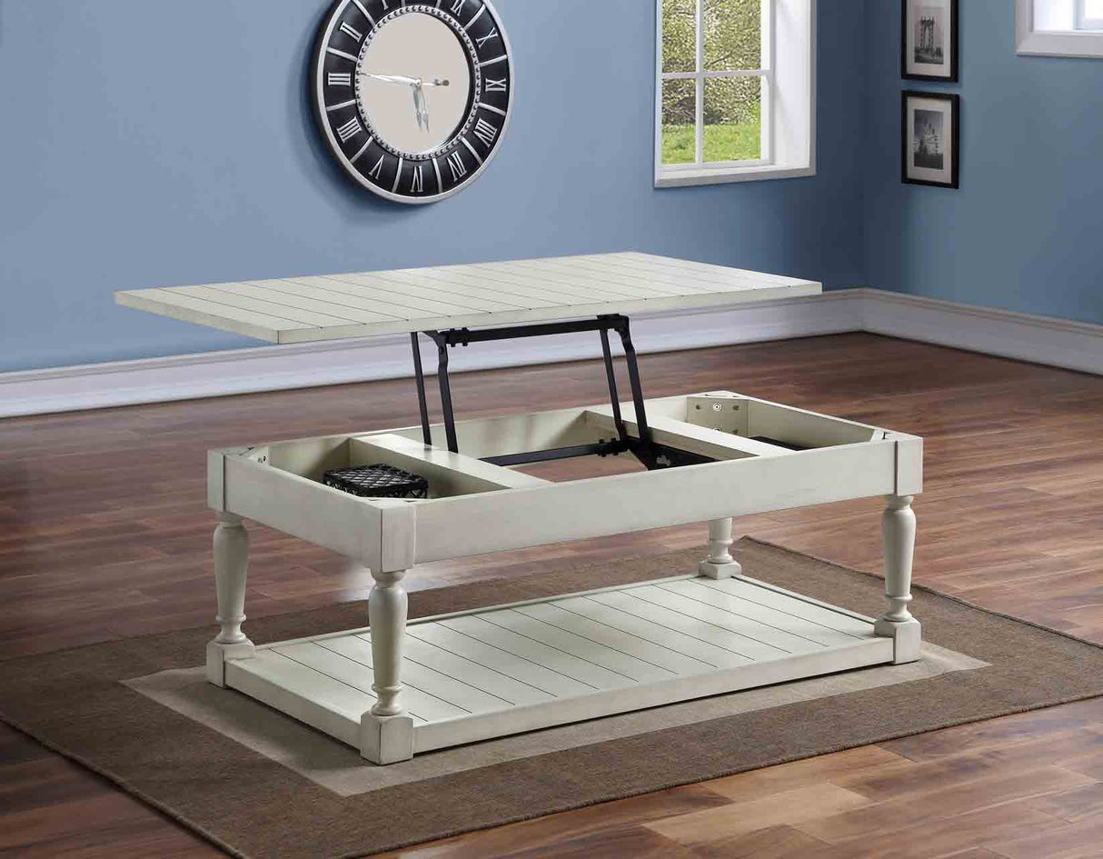 Hemingway 3-Piece Cocktail Table Set(Lift-Top Cocktail & Two End Tables)