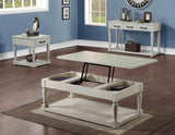 Hemingway 3-Piece Cocktail Table Set (Lift-Top Cocktail & Two End Tables) by Steve Silver at Eve Furniture