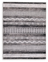 Henchester Multi 5' x 7' Rug by Ashley at Eve Furniture