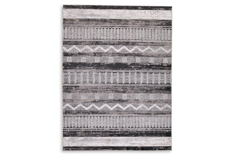 Henchester Multi 5' x 7' Rug by Ashley at Eve Furniture