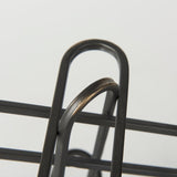 Henderson 12.2L x 9.1W x 9.1H Black Metal Paperclip Decorative Object by Mercana at Eve Furniture