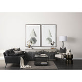 Henderson 12.2L x 9.1W x 9.1H Black Metal Paperclip Decorative Object by Mercana at Eve Furniture