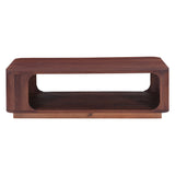 Henderson 51" Coffee Table in Pecan Brown by Home Trends & Design at Eve Furniture
