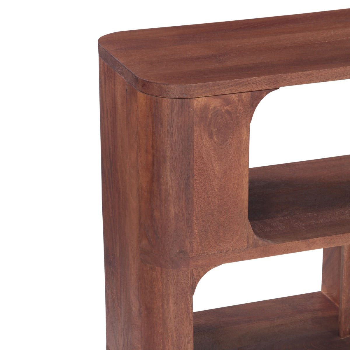 Henderson 67" Console Table in Pecan Brown Sandblasted by Home Trends & Design at Eve Furniture