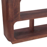 Henderson 67" Wide Bookshelf in Pecan Brown by Home Trends & Design at Eve Furniture