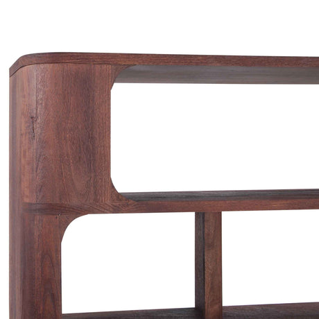 Henderson 69" Tall Bookshelf in Pecan Brown by Home Trends & Design at Eve Furniture