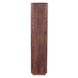 Henderson 69" Tall Bookshelf in Pecan Brown by Home Trends & Design at Eve Furniture