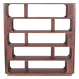 Henderson 69" Tall Bookshelf in Pecan Brown Sandblasted by Home Trends & Design at Eve Furniture