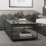 Henderson Black Metal Paperclip Decorative Object by Mercana at Eve Furniture