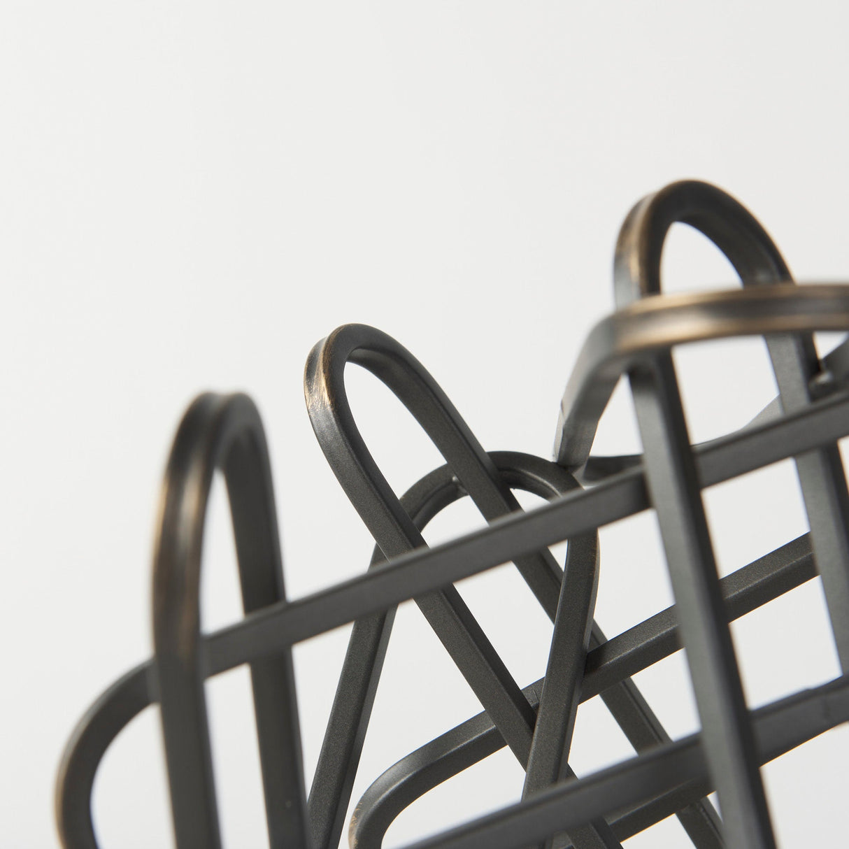 Henderson Black Metal Paperclip Decorative Object by Mercana at Eve Furniture