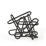 Henderson Black Metal Paperclip Decorative Object by Mercana at Eve Furniture