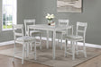 Henderson Driftwood 5-Piece Counter Height Dining Set by Crown Mark at Eve Furniture