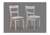 Henderson Driftwood 5-Piece Dining Set by Crown Mark at Eve Furniture