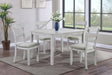 Henderson Driftwood 5-Piece Dining Set by Crown Mark at Eve Furniture