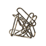Henderson II Gold Metal Paperclip Object by Mercana at Eve Furniture