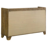 Henderson Medium Oak 5-piece Eastern King Bedroom Set by Coaster at Eve Furniture