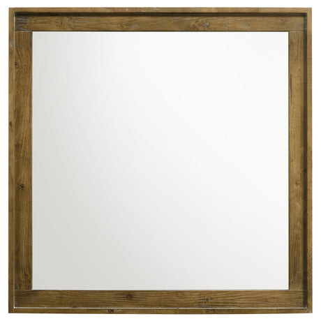 Henderson Medium Oak Dresser Mirror by Coaster at Eve Furniture