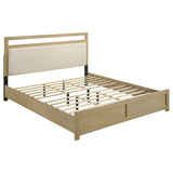Hendricks Light Oak 4-piece Eastern King Bedroom Set by Coaster at Eve Furniture