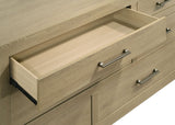 Hendricks Light Oak 4-piece Queen Bedroom Set by Coaster at Eve Furniture