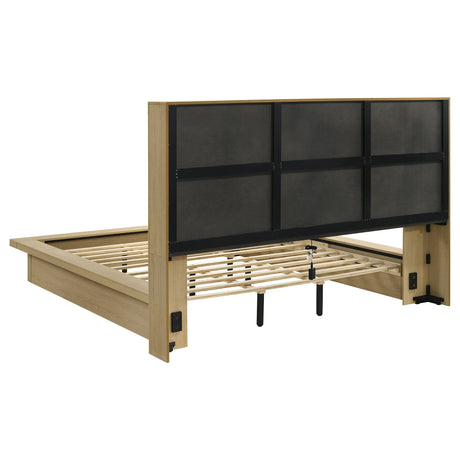 Hendricks Light Oak 5-piece California King Bedroom Set by Coaster at Eve Furniture