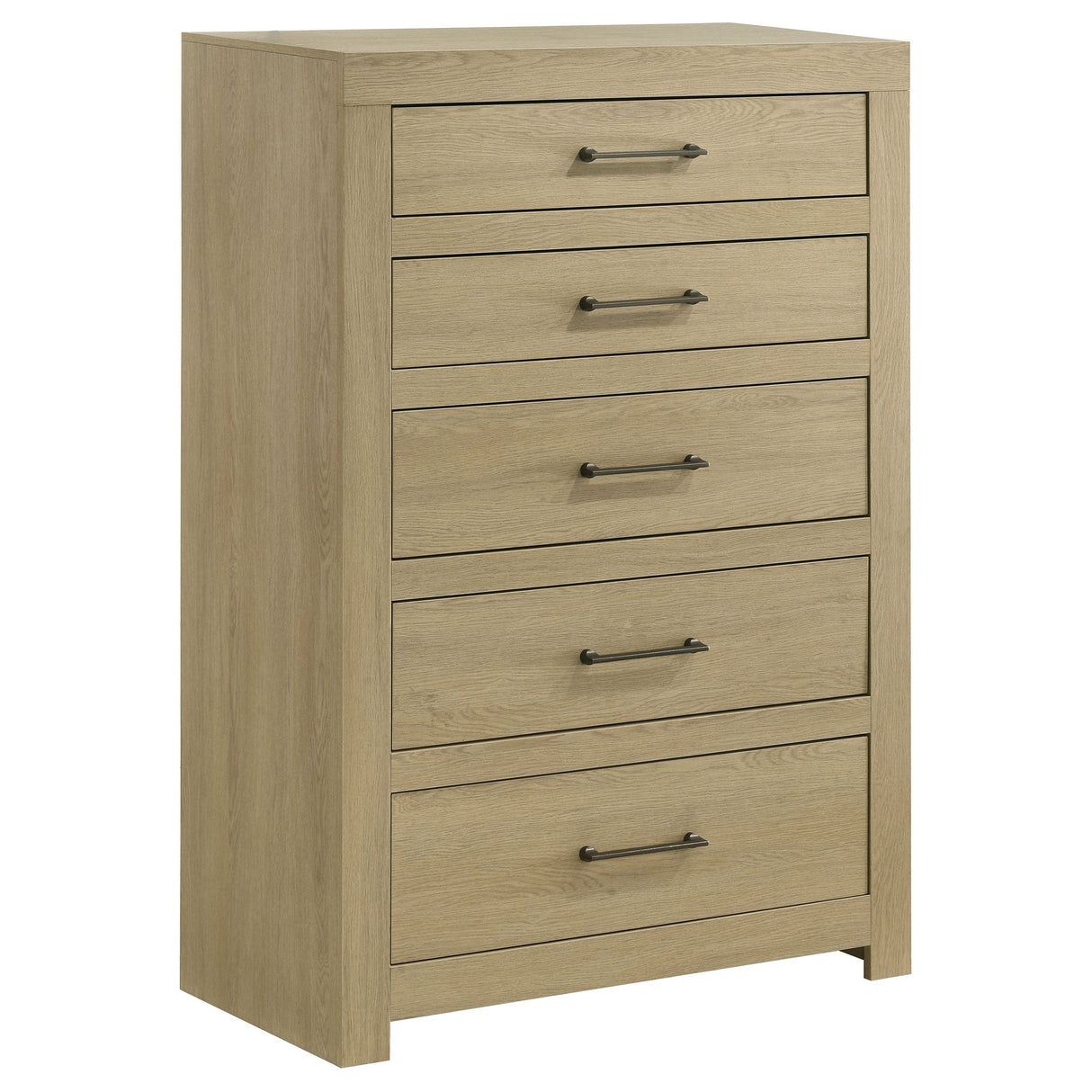Hendricks Light Oak 5-piece Queen Bedroom Set by Coaster at Eve Furniture