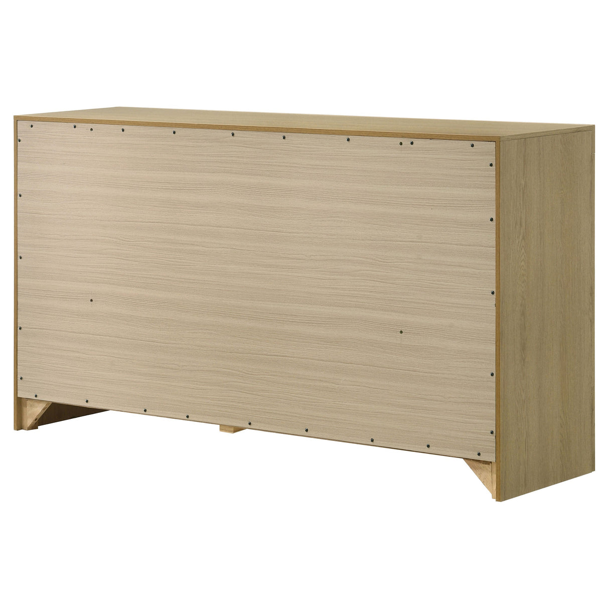 Hendricks Light Oak 6-drawer Bedroom Dresser Storage Cabinet by Coaster at Eve Furniture