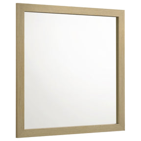 Hendricks Light Oak Dresser Mirror by Coaster at Eve Furniture