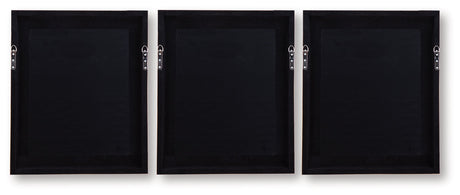 Hendridge Taupe/White Wall Art (Set of 3) by Ashley at Eve Furniture