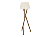 Hendrix Brass Floor Lamp by Crestview at Eve Furniture
